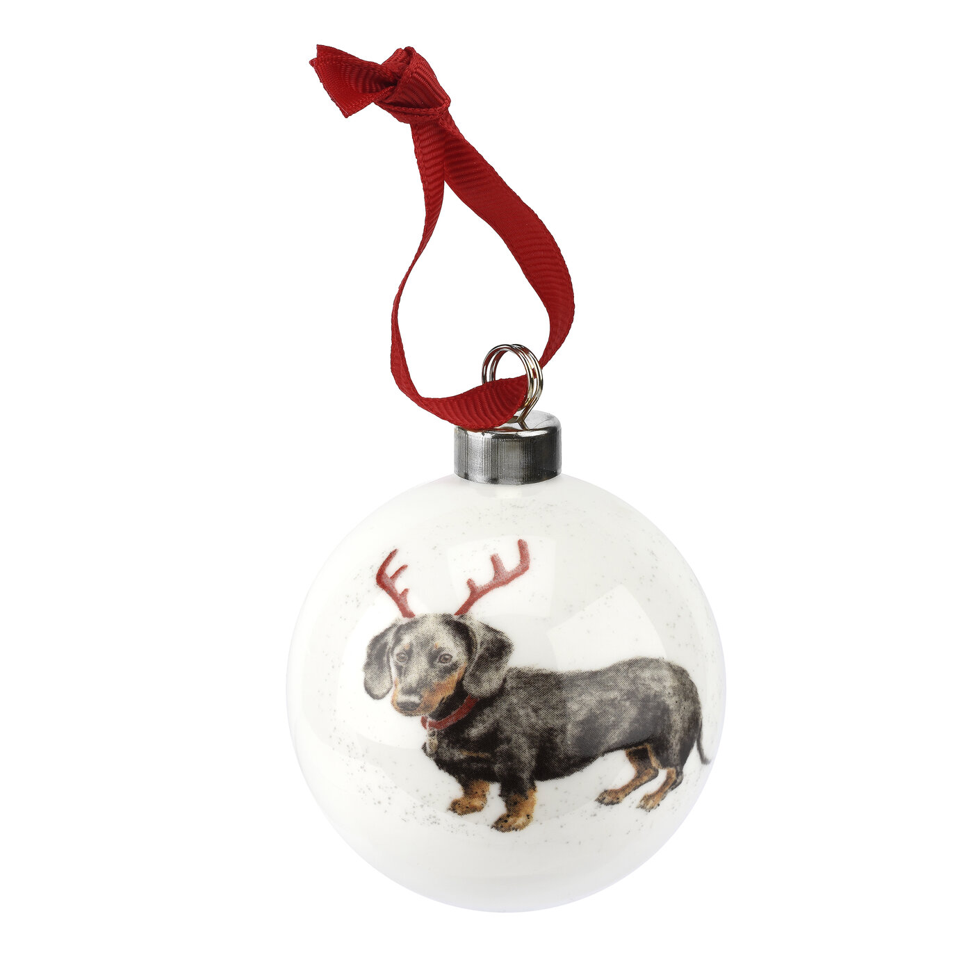 Dachshund Through The Snow Bauble (Dog) image number null